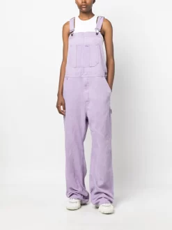 Herren Acne Studios Ausgeblichener Jumpsuit -Modekollektions geschäft 20156805 50649520 1000