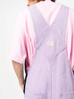 Herren Acne Studios Ausgeblichener Jumpsuit -Modekollektions geschäft 20156805 50649529 1000