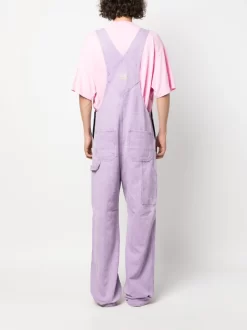 Herren Acne Studios Ausgeblichener Jumpsuit -Modekollektions geschäft 20156805 50649534 1000