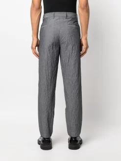 Herren Emporio Armani Tapered-Hose Mit Knitteroptik -Modekollektions geschäft 20181058 50237785 1000