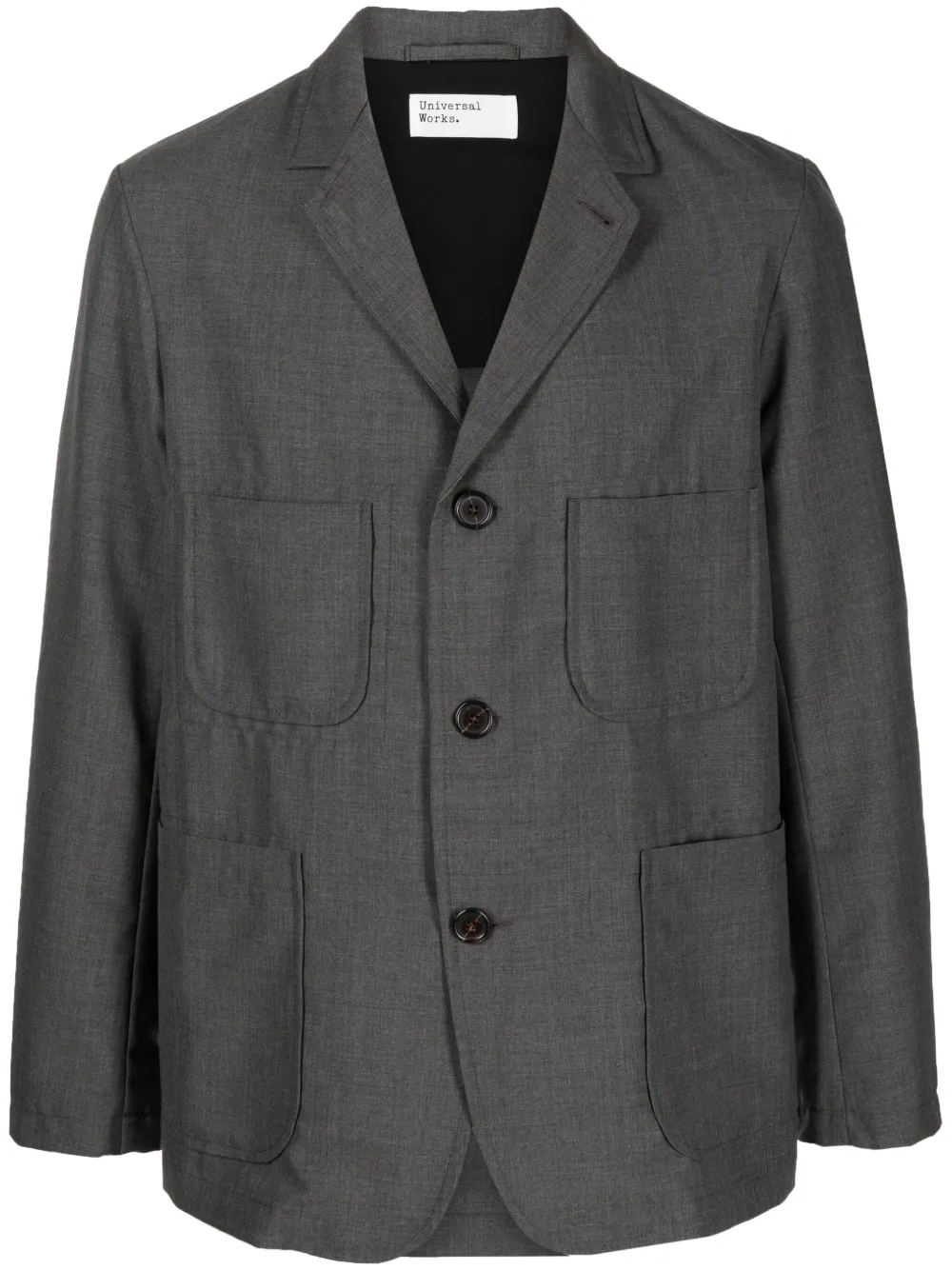 Herren Universal Works Einreihiges Sakko Mit Taschen 1 Herren Universal Works Einreihiges Sakko Mit Taschen