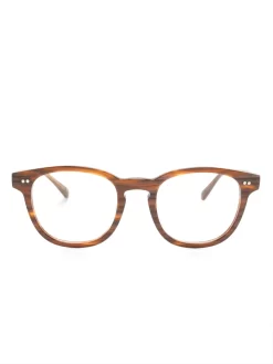 Damen Oliver Peoples Brille Mit Rundem Gestell