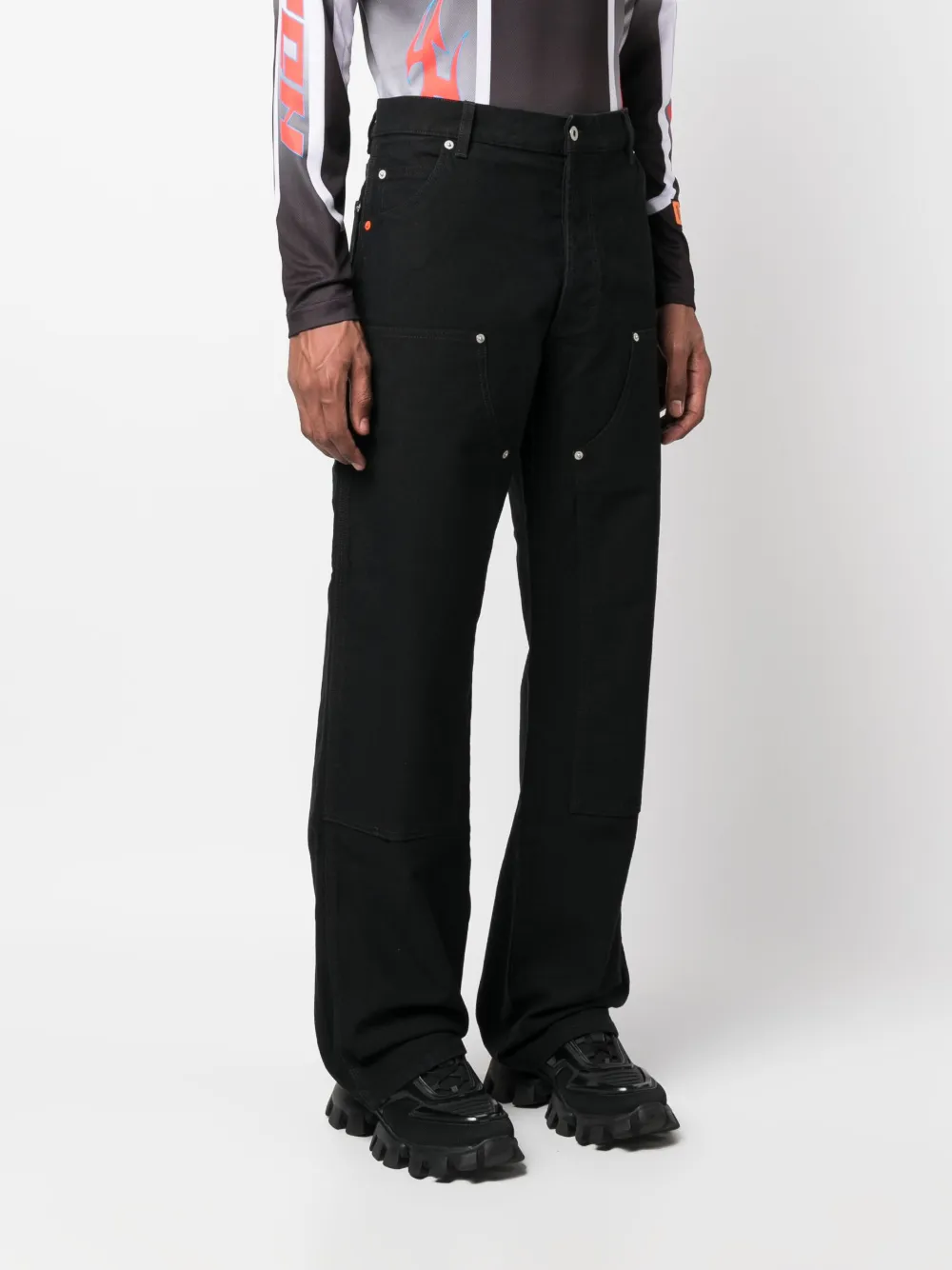 Herren Heron Preston Jeans Im Workwear-Look 3 Herren Heron Preston Jeans Im Workwear-Look – Bild 3