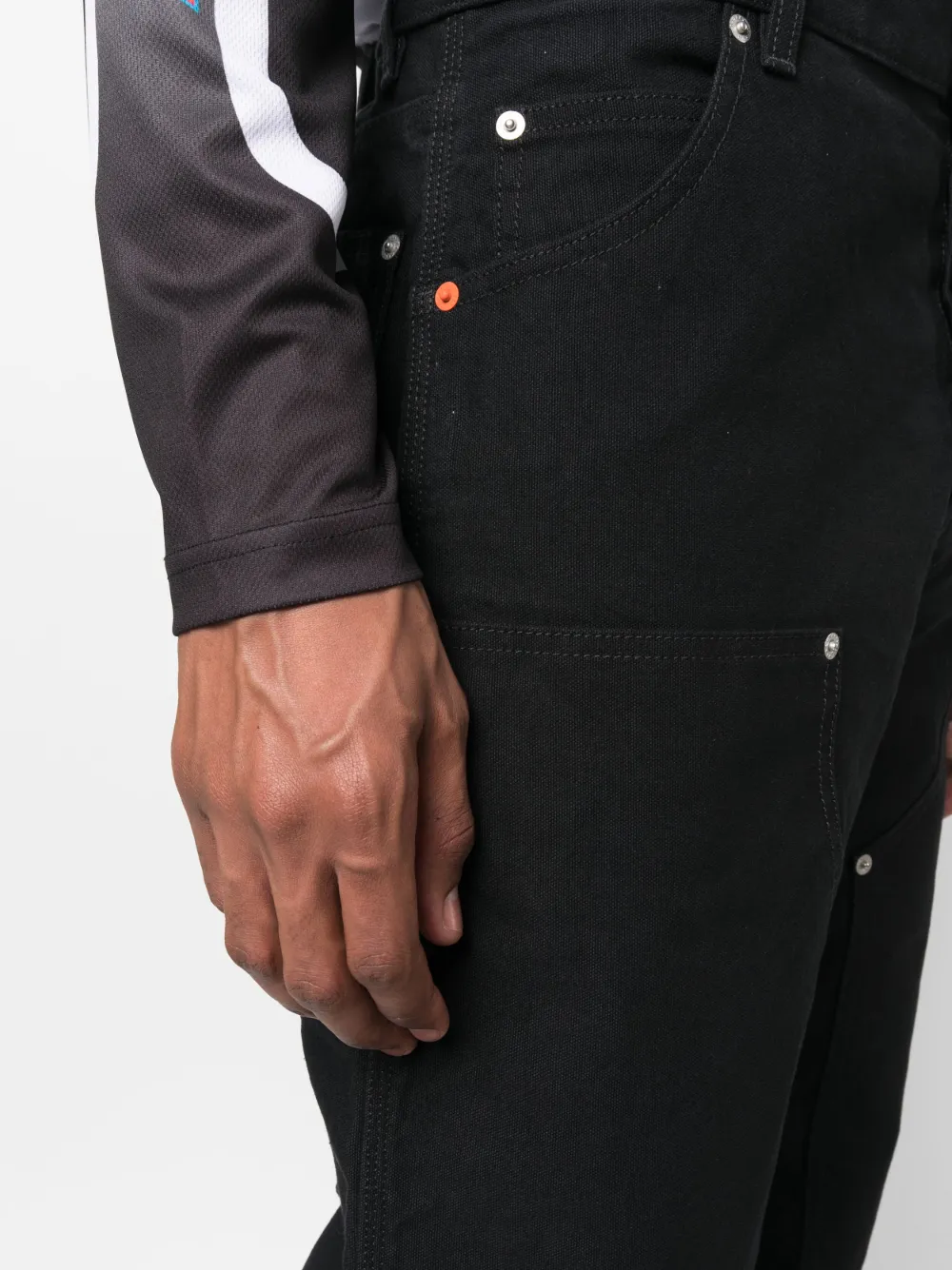 Herren Heron Preston Jeans Im Workwear-Look 5 Herren Heron Preston Jeans Im Workwear-Look – Bild 5