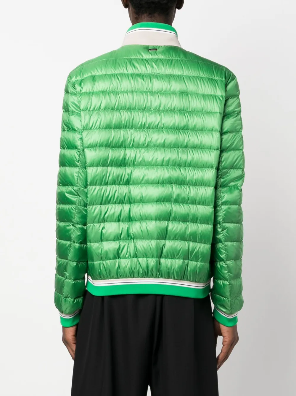 Herren Herno Daunenjacke Mit Reißverschluss 4 Herren Herno Daunenjacke Mit Reißverschluss – Bild 4