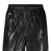 Herren Alexander McQueen Badeshorts Mit Graffiti-Print