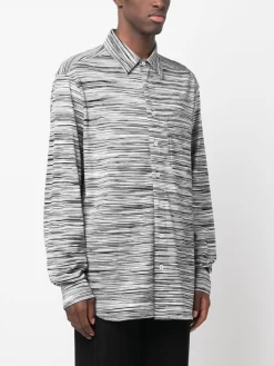 Herren Missoni Hemd Mit Abstraktem Print -Modekollektions geschäft 20242498 50537795 1000