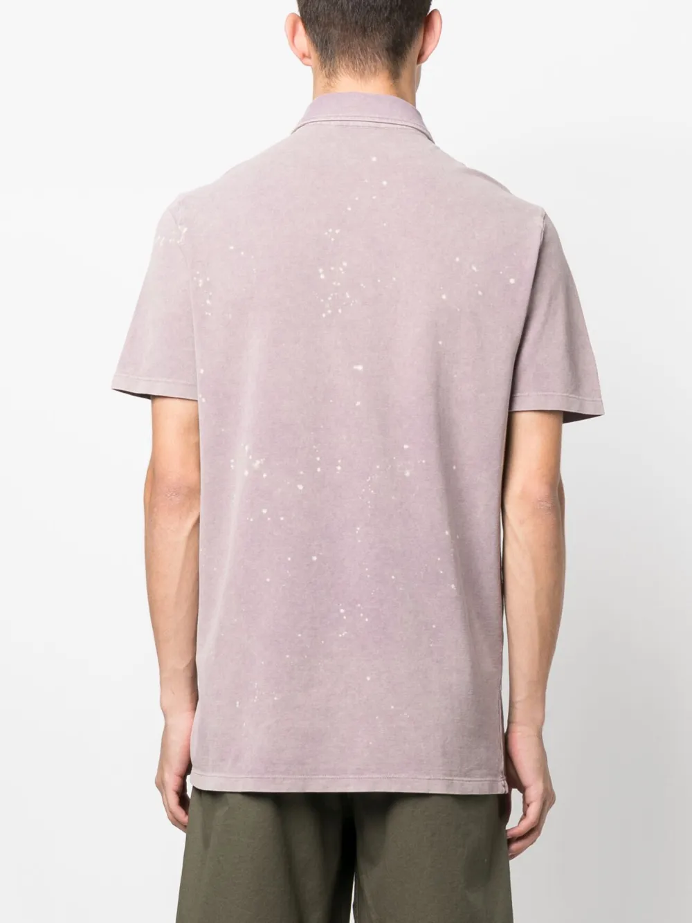 Herren Altea Poloshirt Mit Farbklecksen 4 Herren Altea Poloshirt Mit Farbklecksen – Bild 4