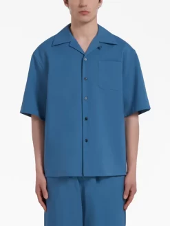 Herren Marni Tropical Bowlinghemd -Modekollektions geschäft 20248705 50182492 1000