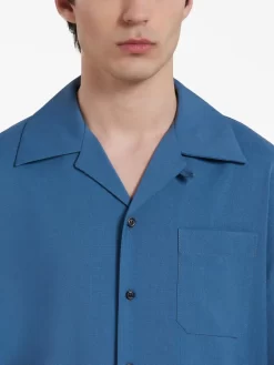 Herren Marni Tropical Bowlinghemd -Modekollektions geschäft 20248705 50182501 1000