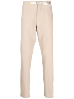 Herren Eleventy Straight-Leg-Hose Mit Gürtel