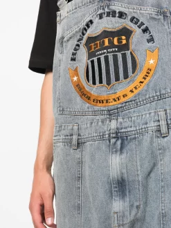 Herren Honor The Gift Jeans-Latzhose Mit Logo-Stickerei -Modekollektions geschäft 20264487 50308234 1000