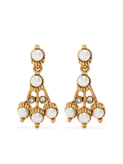 Damen Kenneth Jay Lane Ohrringe Mit Perlen