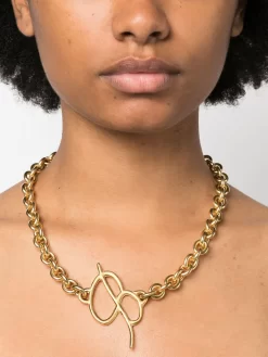 Damen Blumarine Kettengürtel Mit Logo-Schnalle -Modekollektions geschäft 20362146 50444486 1000