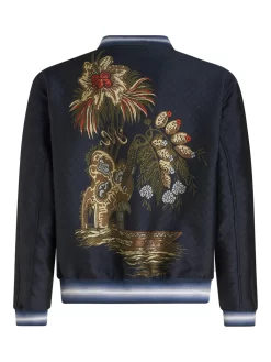 Herren ETRO Logo-embroidered Bomber Jacket -Modekollektions geschäft 20472572 50843545 1000