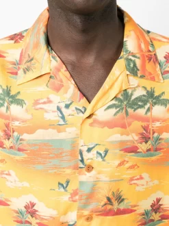 Herren Nudie Jeans Hemd Mit Blumen-Print -Modekollektions geschäft 20473158 50669309 1000