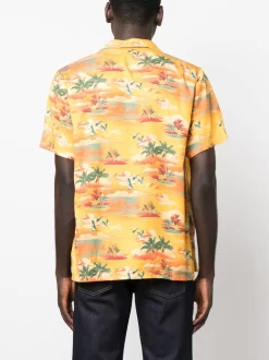 Herren Nudie Jeans Hemd Mit Blumen-Print -Modekollektions geschäft 20473158 50669311 1000