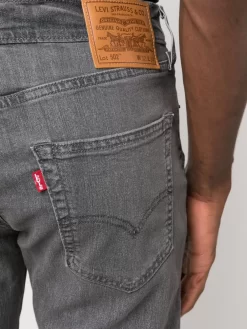 Herren Levi&apos;s Tief Sitzende 502 Tapered-Jeans -Modekollektions geschäft 20473933 50500105 1000