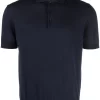 Herren Canali Gestricktes Poloshirt