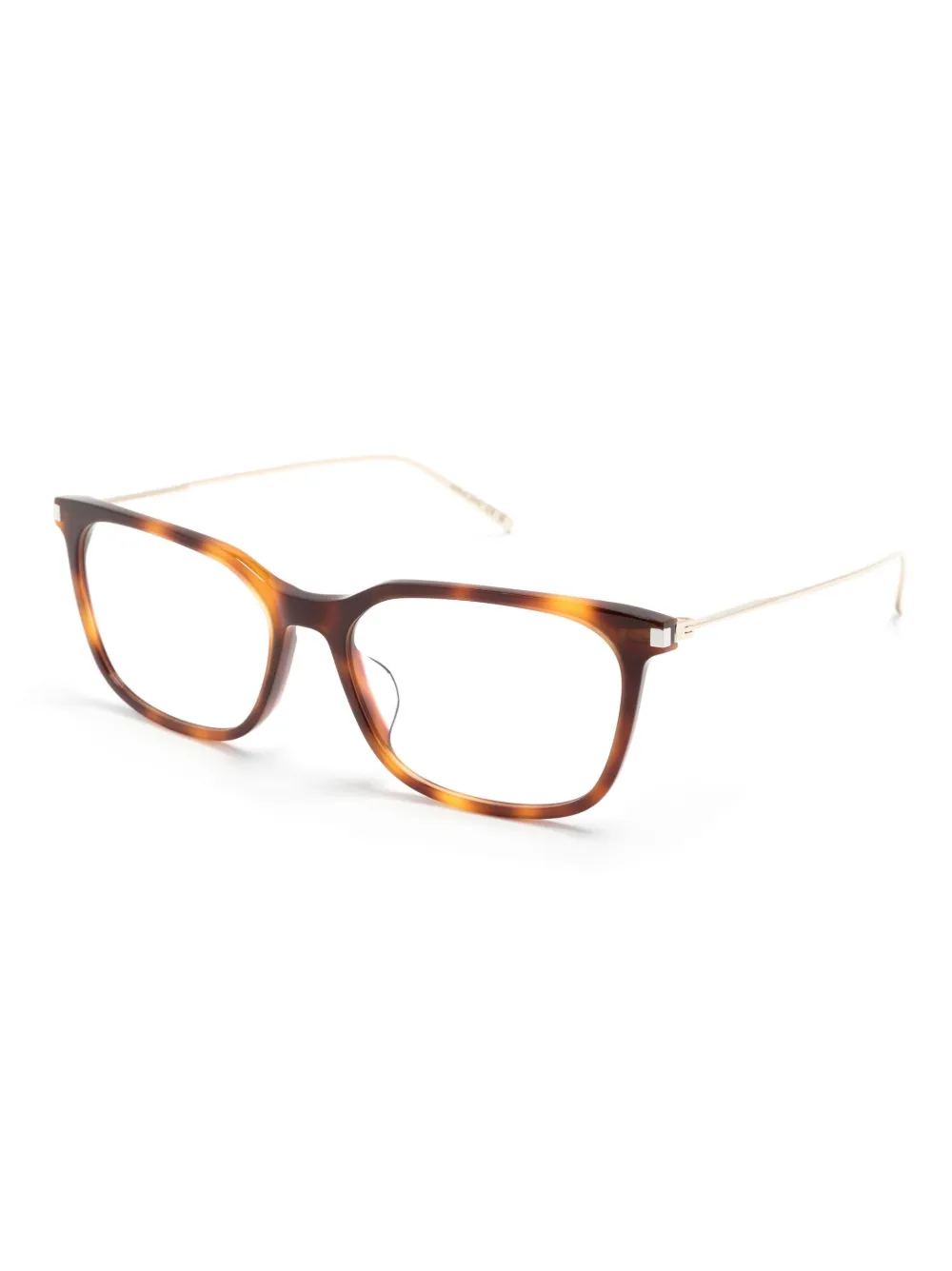 Damen Saint Laurent Eyewear Eckige Brille In Schildpattoptik 2 Damen Saint Laurent Eyewear Eckige Brille In Schildpattoptik – Bild 2