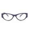 Damen Prada Eyewear Ovale Brille Mit Kristallen