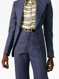 Damen Gucci Gürtel Mit GG-Schnalle -Modekollektions geschäft 20741568 50638414 1000