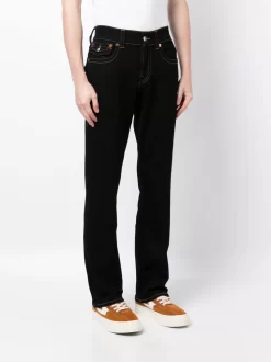 Herren True Religion Halbhohe Straight-Leg-Jeans -Modekollektions geschäft 20755468 50750723 1000