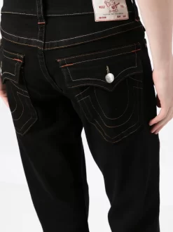 Herren True Religion Halbhohe Straight-Leg-Jeans -Modekollektions geschäft 20755468 50750724 1000