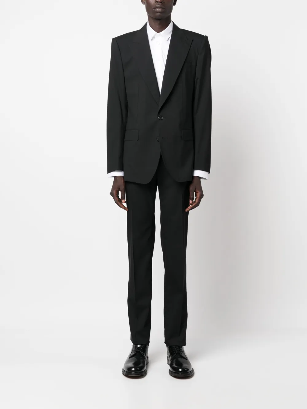 Herren Patrizia Pepe Slim-cut Poplin Shirt 2 Herren Patrizia Pepe Slim-cut Poplin Shirt – Bild 2