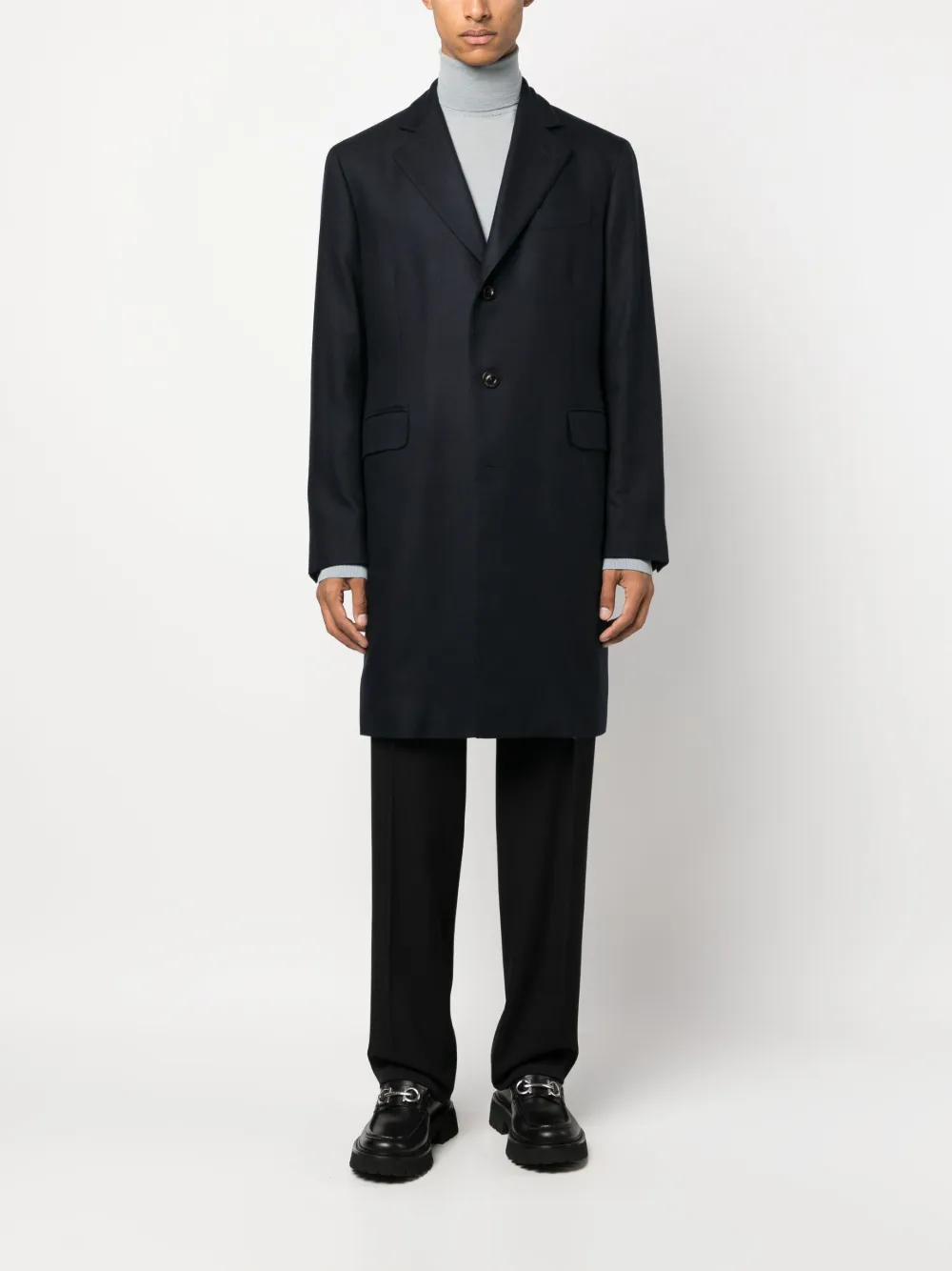 Herren Boglioli Midimantel Aus Kaschmir 2 Herren Boglioli Midimantel Aus Kaschmir – Bild 2