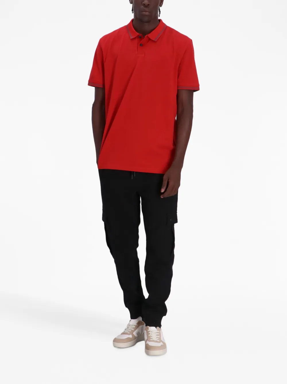 Herren BOSS Poloshirt Aus Pikee 2 Herren BOSS Poloshirt Aus Pikee – Bild 2