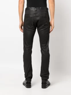 Herren Isaac Sellam Experience Tief Sitzende Lederhose -Modekollektions geschäft 20847616 50822075 1000